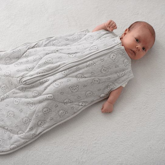 Saco De Dormir Bebê Copper Pearl 3 Camadas | Malha Premium | Seguro E Aconchegante 0-6 Meses