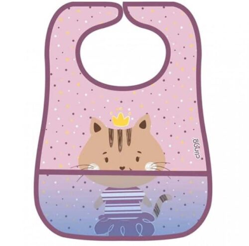 Babador com Bolso Coletor Milky - 3209 - Clingo