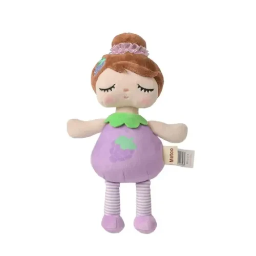 BONECA MINI ANGELA FRUTAS UVINHA 20CM - EAN 6954124929393 _ METOO