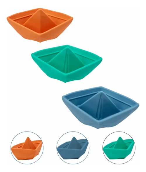 BARQUINHOS DE BANHO EM SILICONE
