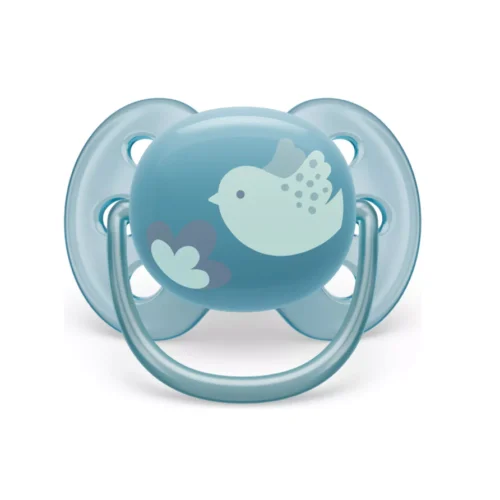 Chupeta Ultra Soft De 6 A 18 Meses - Deco Azul - SCF092/04