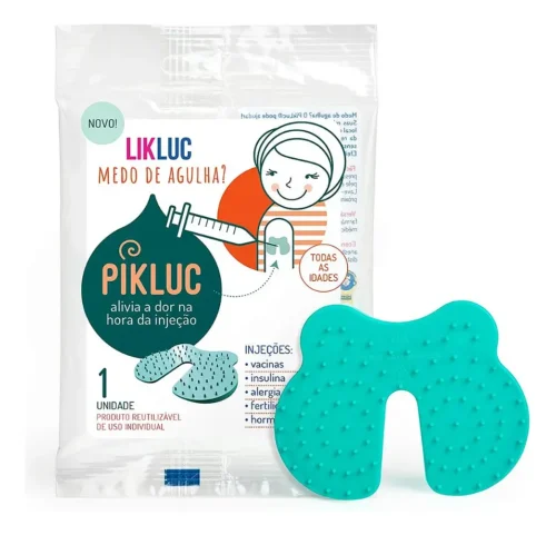 Pikluc - aparelho para alivio da dor na hora da injecao