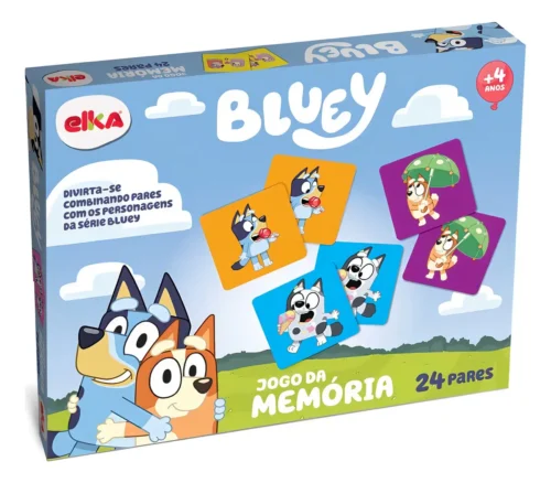 JOGO DA MEMÓRIA BLUEY ELKA